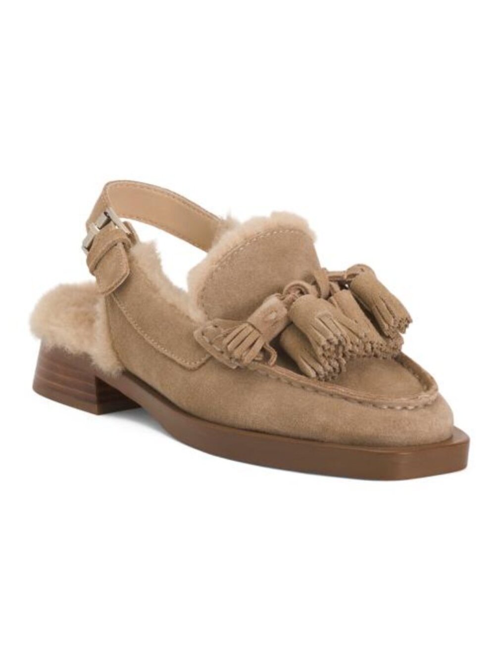 DOLCE VITA Suede Hamlit Plush Flats